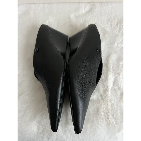DKNY Lila Mules Shoes Womens Black Leather Size 6 - Picture 11 of 11